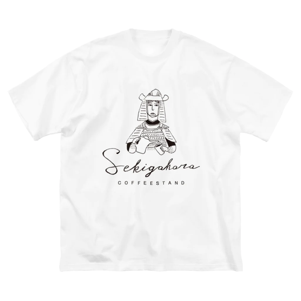 関ケ原CoffeeStandのビッグシルエットロゴTシャツ Big T-Shirt