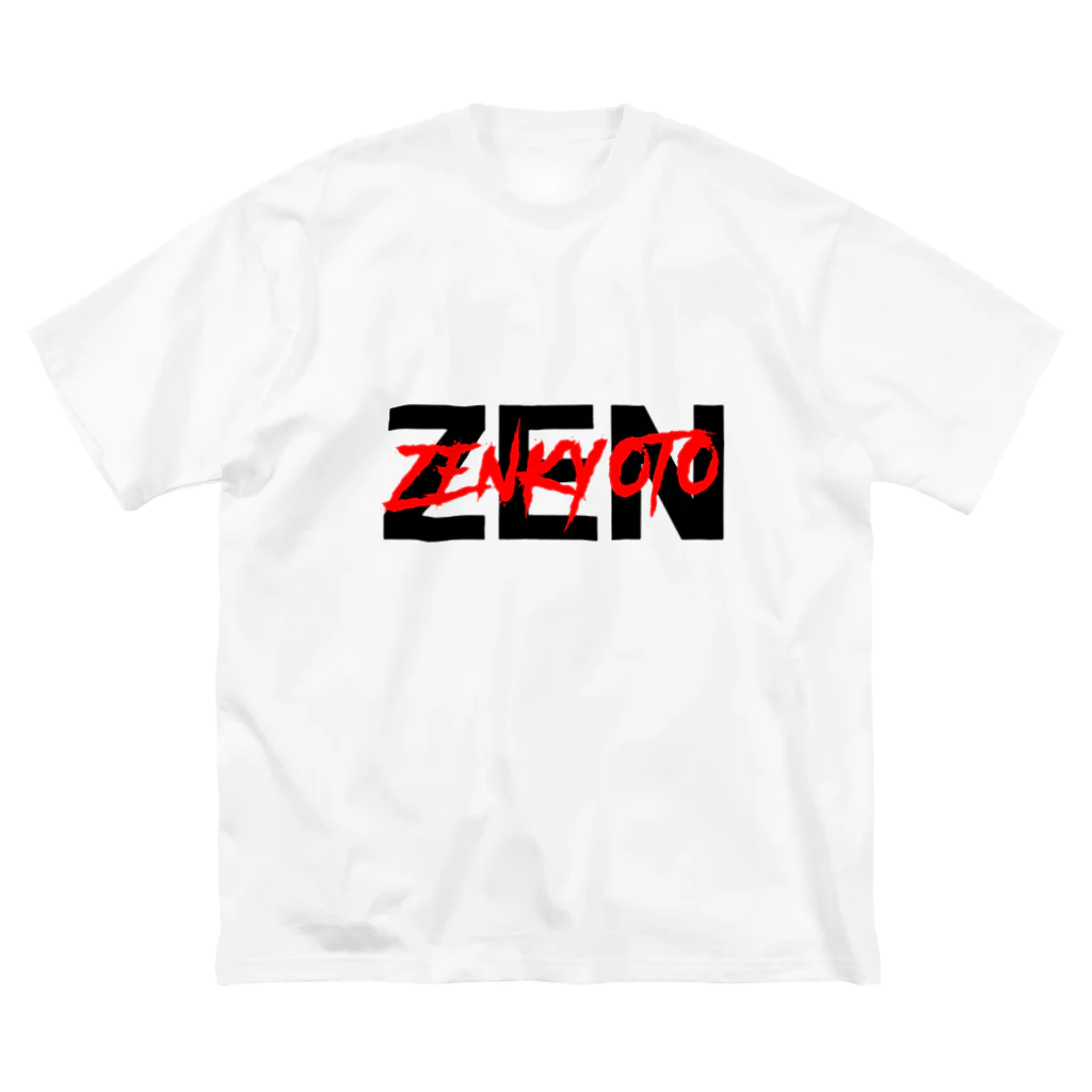 ZENSTOREのZENダブルロゴ ビッグシルエットTシャツ