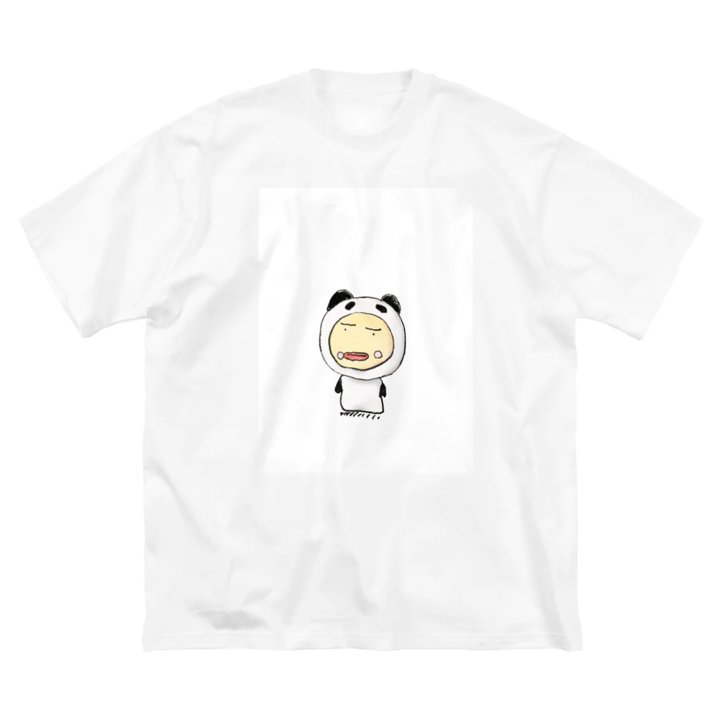 ゆるキャラのパンダくん ビッグシルエットTシャツ