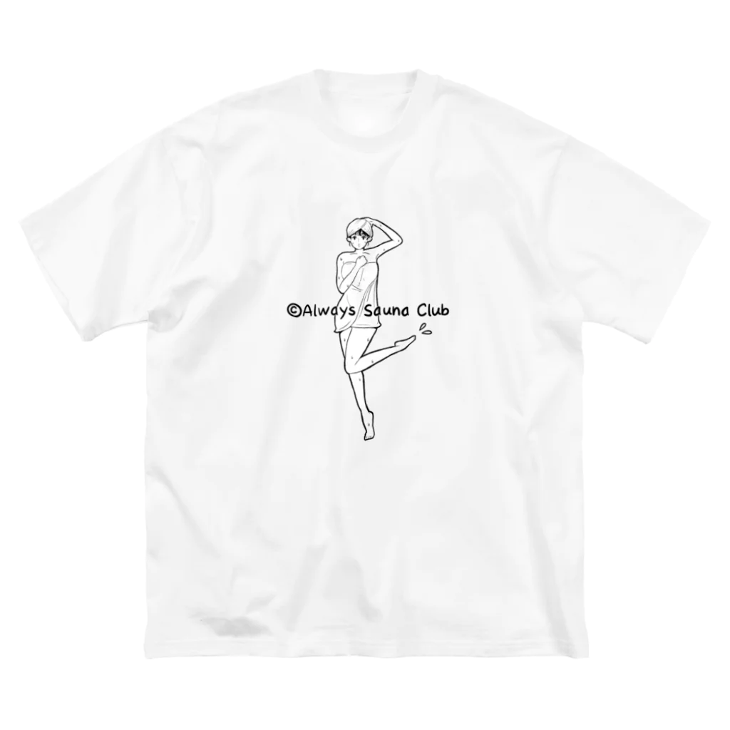 Always Sauna ClubのAlways Sauna Club 女の子Tシャツ ビッグシルエットTシャツ