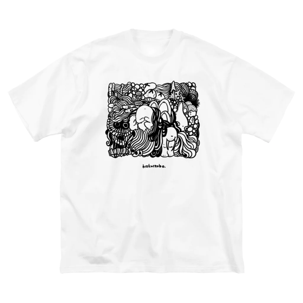 kakurenboの630 ビッグシルエットTシャツ