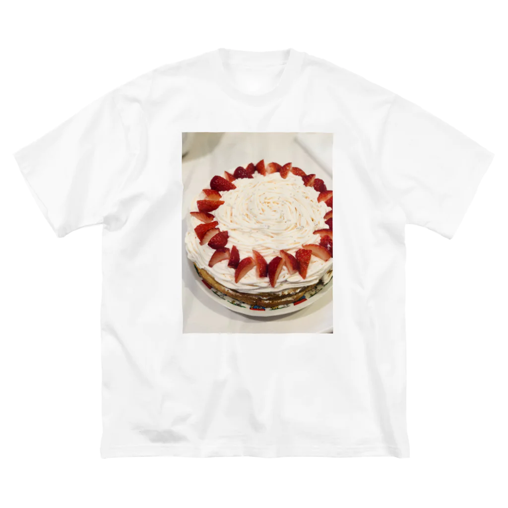 ふれちゃんのケーキ ビッグシルエットTシャツ