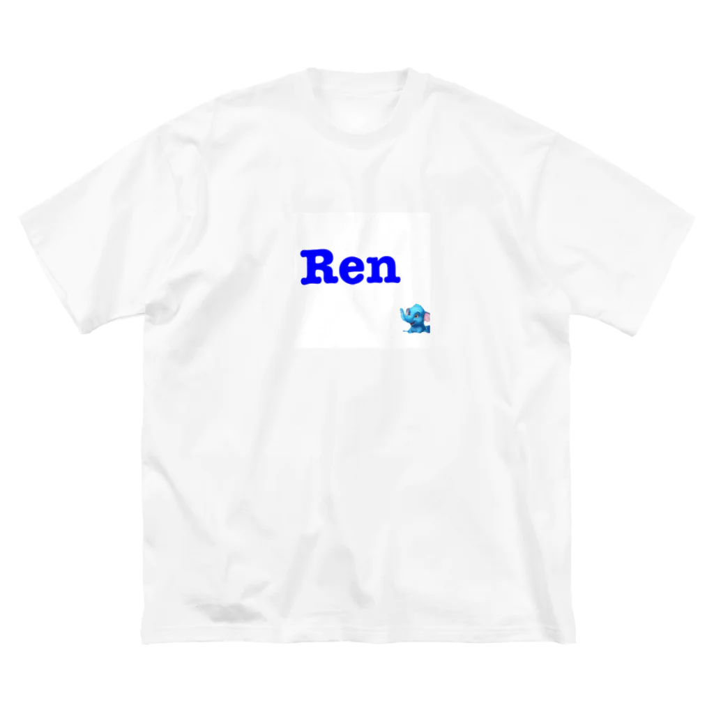 猫族＊犬族の部屋の猫族＊犬族の部屋『Ren』 ビッグシルエットTシャツ