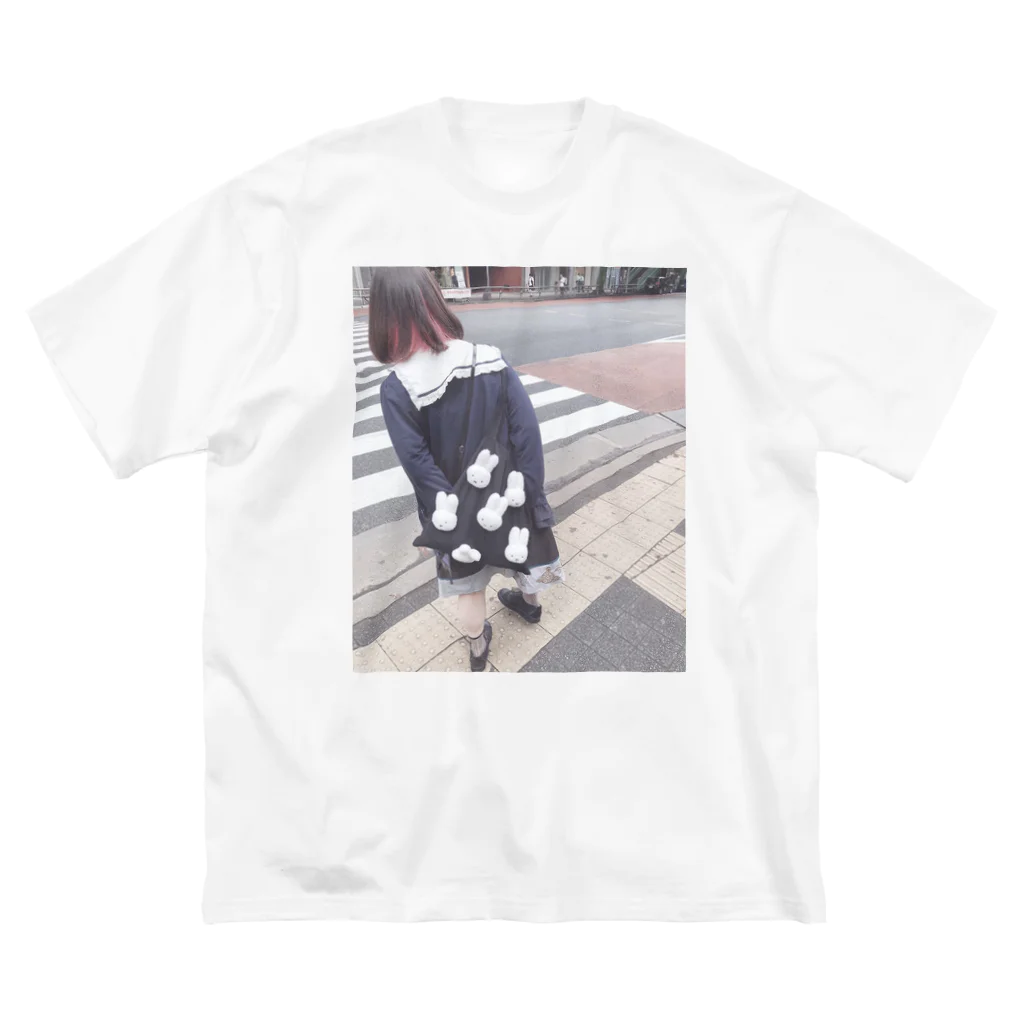 ふれちゃんの信号待ち ビッグシルエットTシャツ