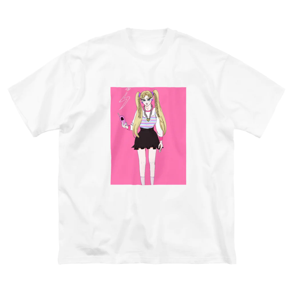 hochaの💗⚡️ ビッグシルエットTシャツ