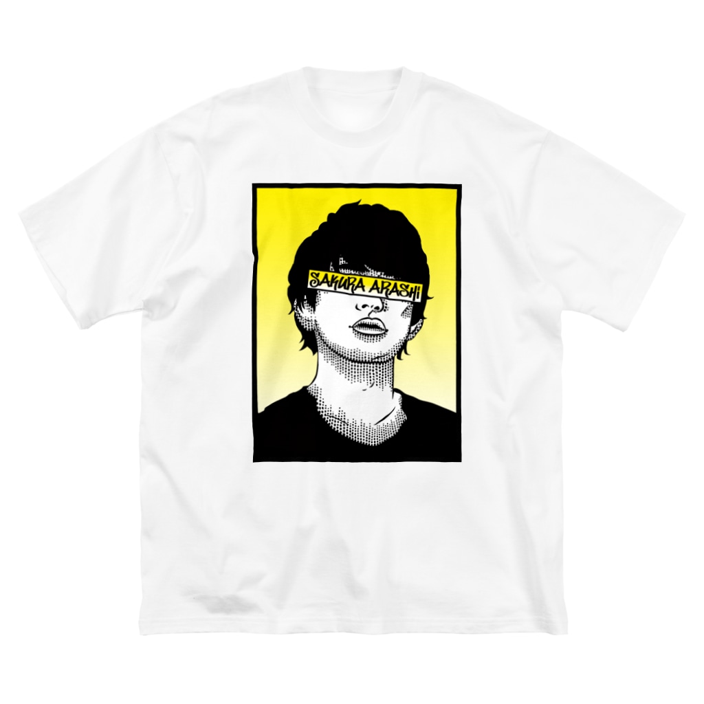 桜嵐の部屋のストリート系桜嵐グッズver3 Big T-Shirt