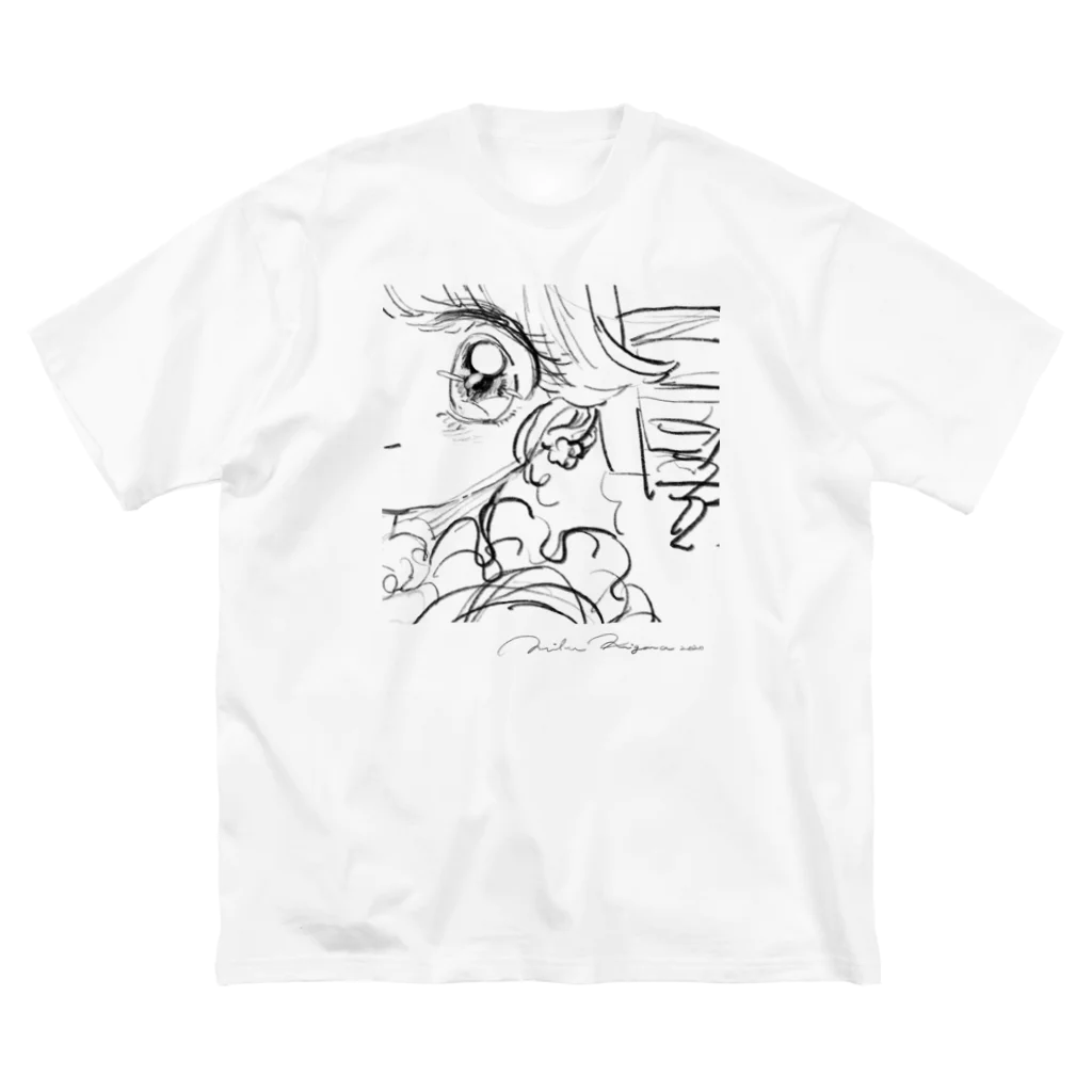 木川みくのCroquis series no.01 Big T-Shirt