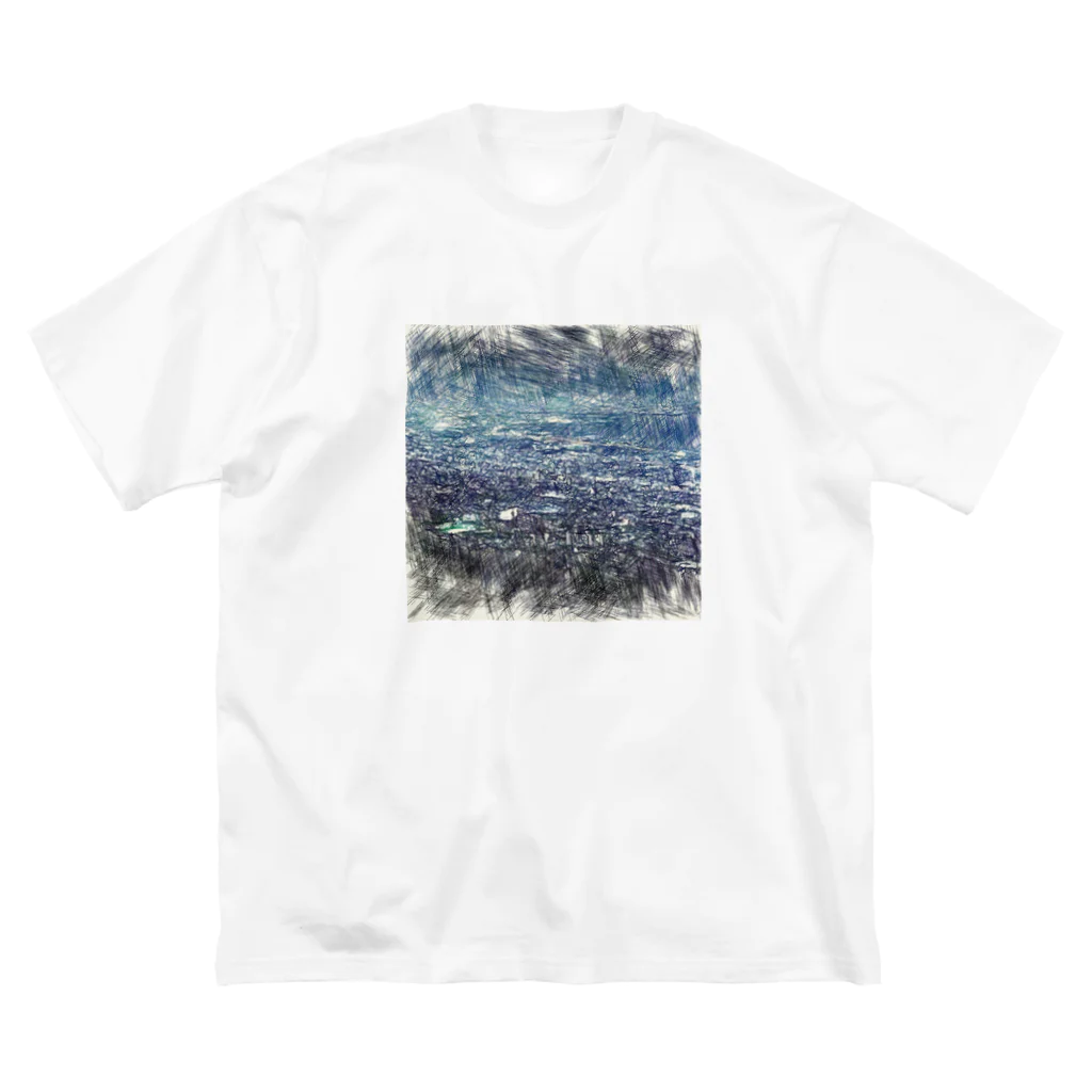とーくんショップの夜景✨ ビッグシルエットTシャツ