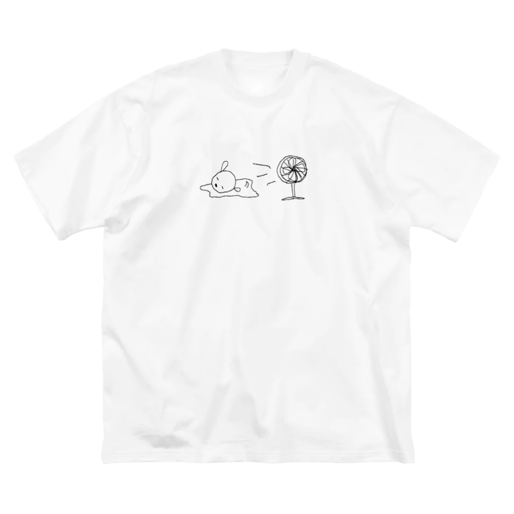 ZENのナツバテらくがきくうさん ビッグシルエットTシャツ