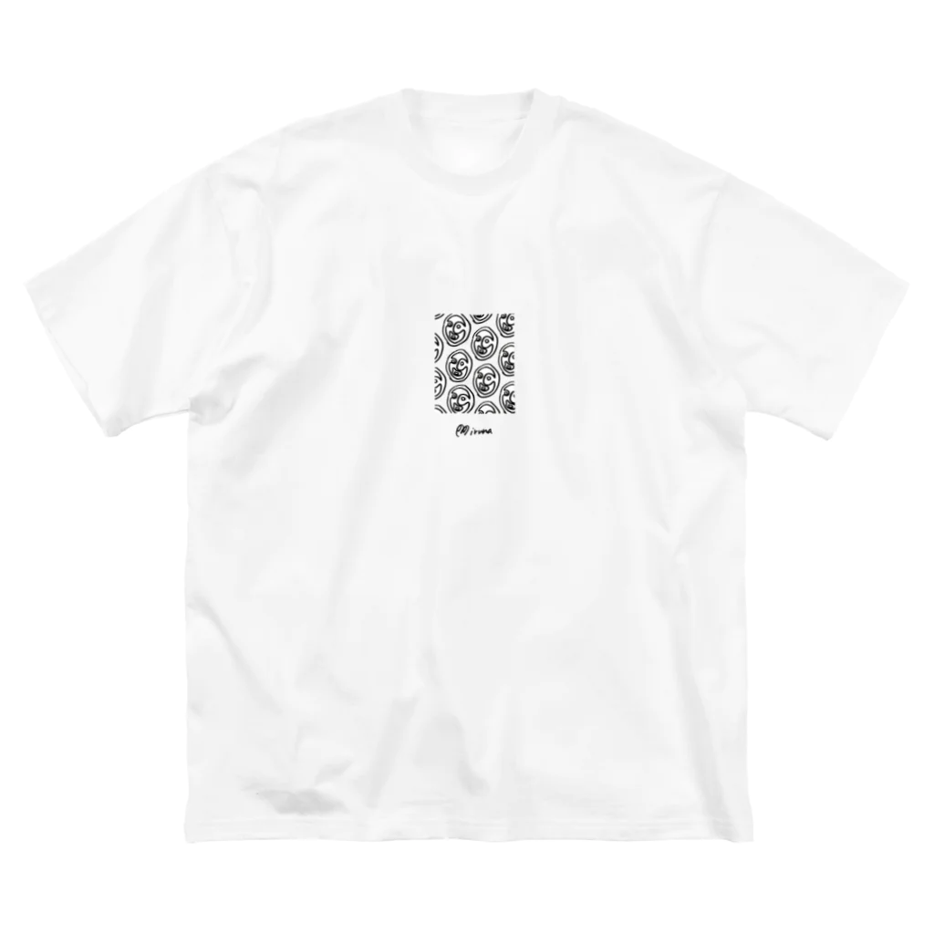 Mirunaの愉快な白米くん ビッグシルエットTシャツ