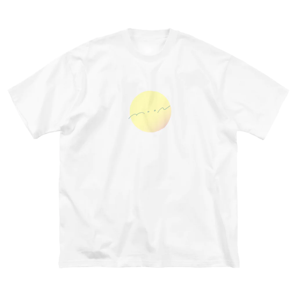 NOPSのMOON ビッグシルエットTシャツ