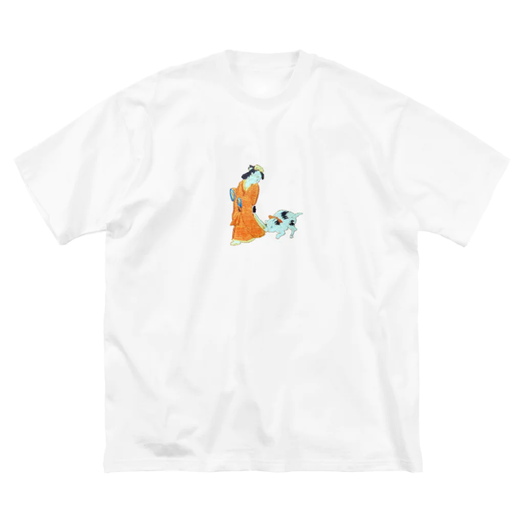 よしはらの浮世絵みたいなやつ Big T-Shirt