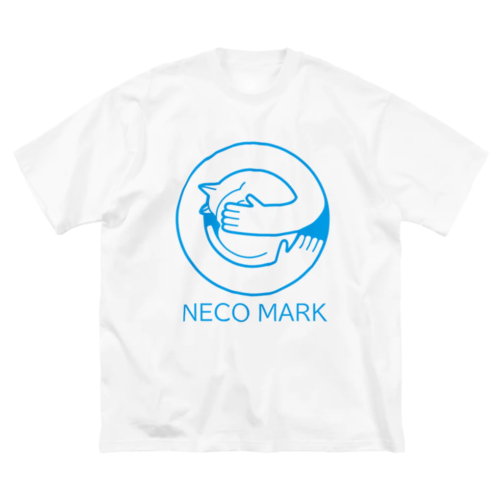 SKのNECOマーク ビッグシルエットTシャツ