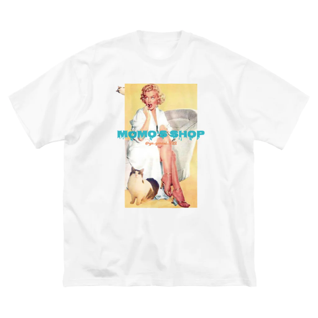 𝙈𝙊𝙈𝙊'𝙨 𝙎𝙝𝙤𝙥のまりりん Big T-Shirt