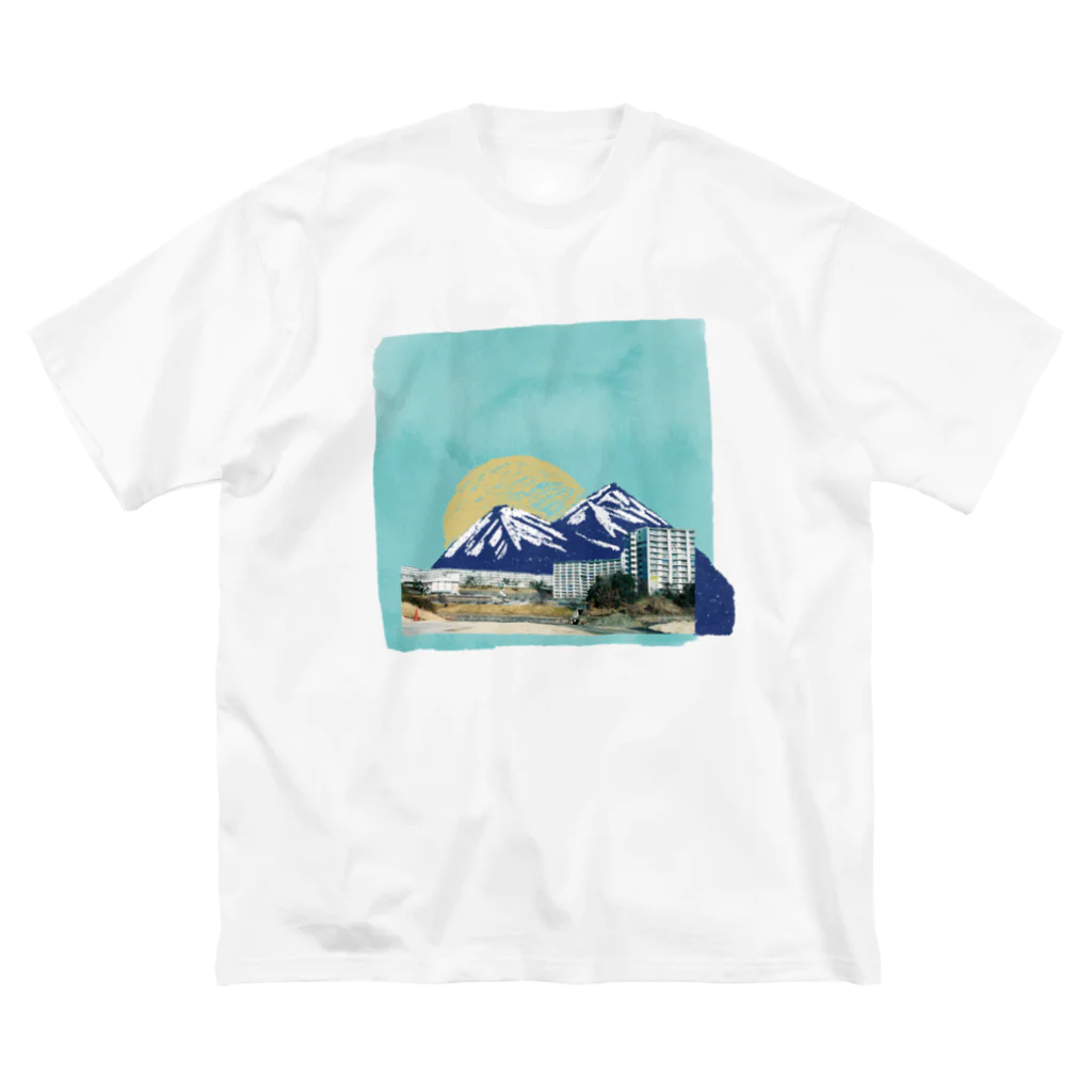 아니のアルプスの団地 ビッグシルエットTシャツ