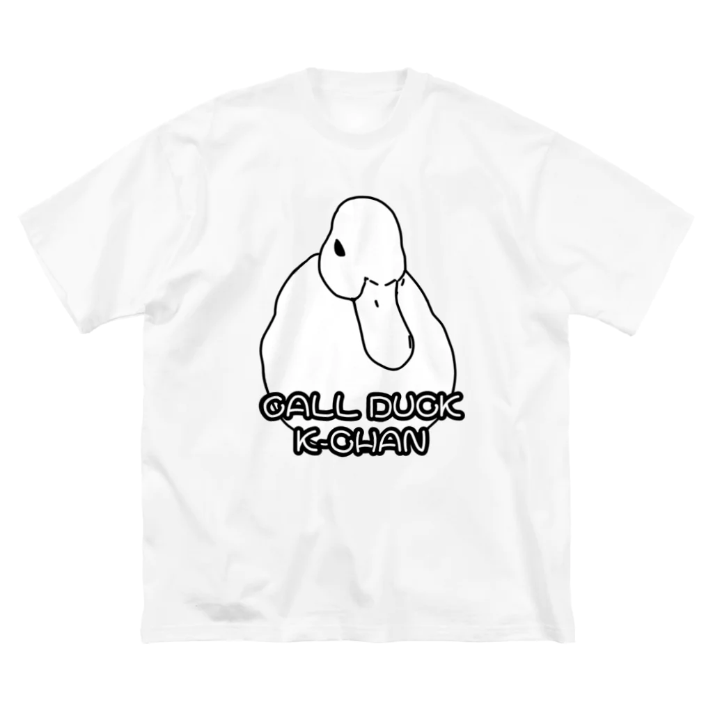 ❣️コールダックのKちゃん❣️のCALL DUCK K-CHAN ビッグシルエットTシャツ