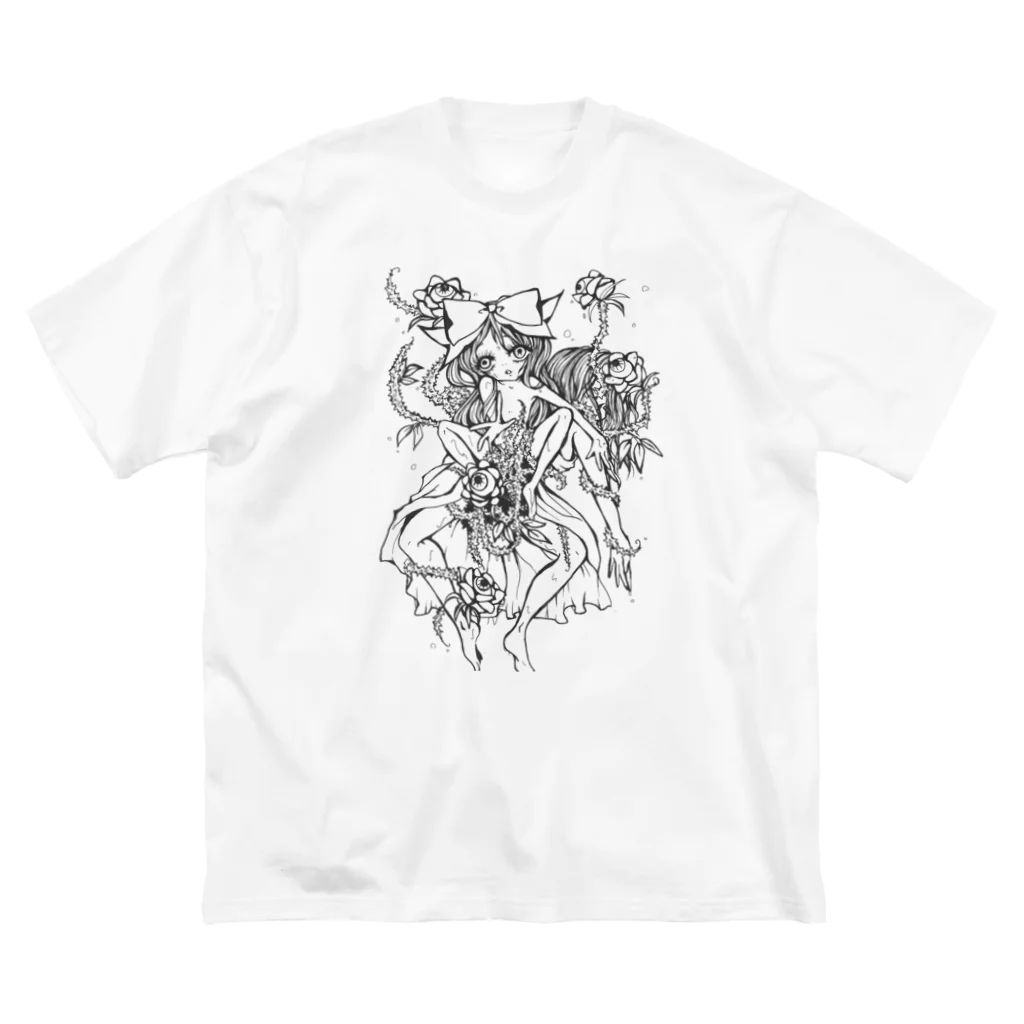 虹色孔雀の魔女。のルージュちゃんの誕生。 ビッグシルエットTシャツ