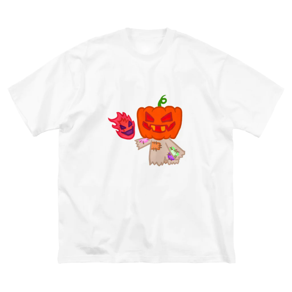 ウサネコのゾワゾワらんたん Big T-Shirt