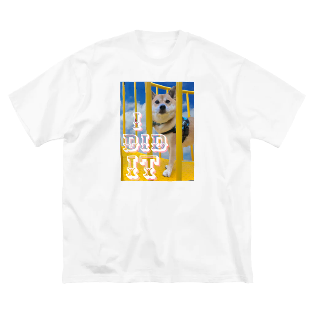 Sola-World の柴犬Sola-I did it Big T-Shirt