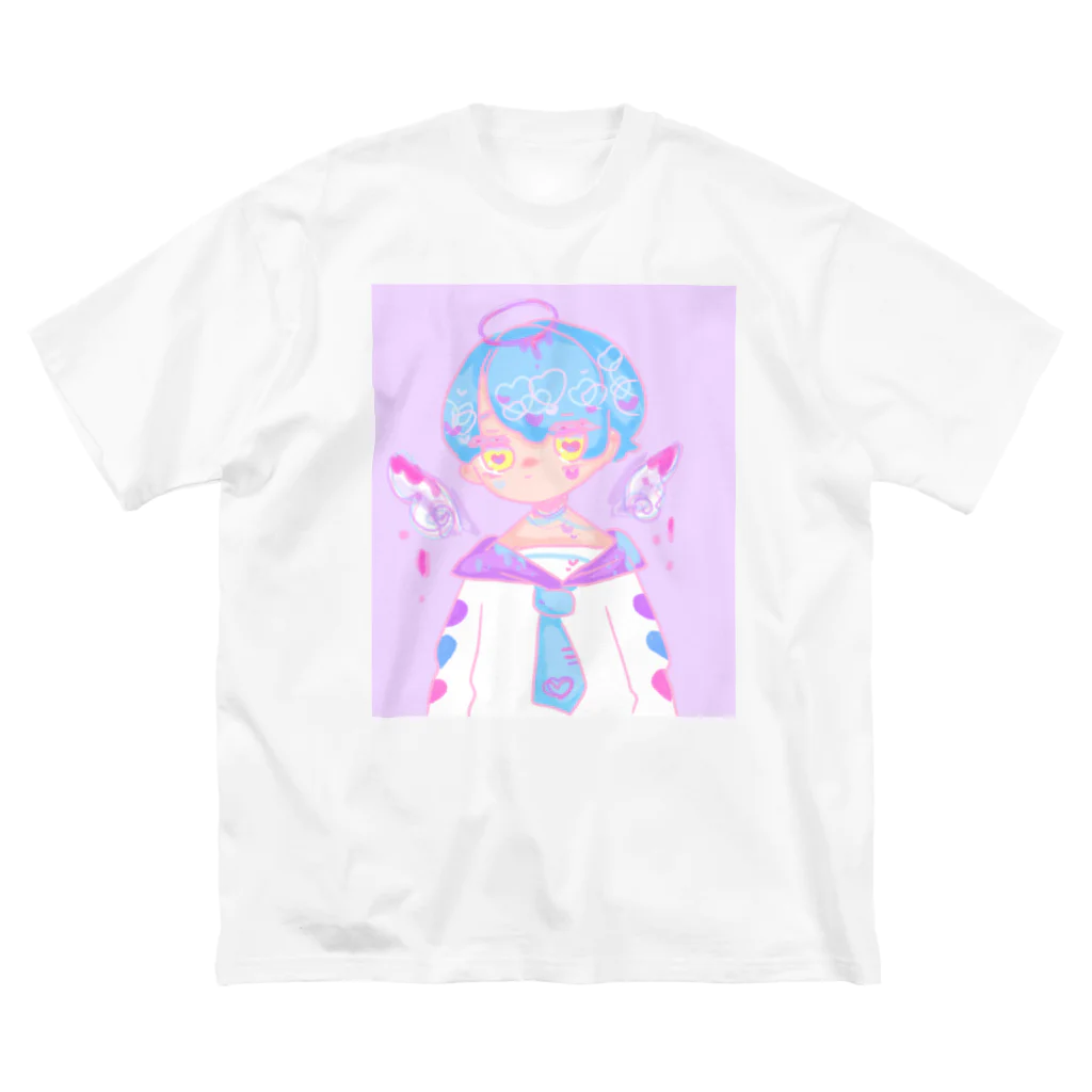 てんしいちごのうえんのてんしくん ビッグシルエットTシャツ