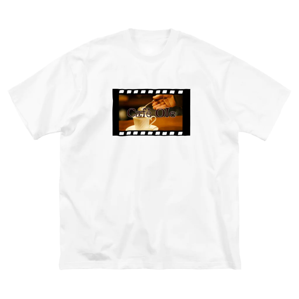 オモヒグサ興業の短編映画「Cafe Ole!」グッズ ビッグシルエットTシャツ