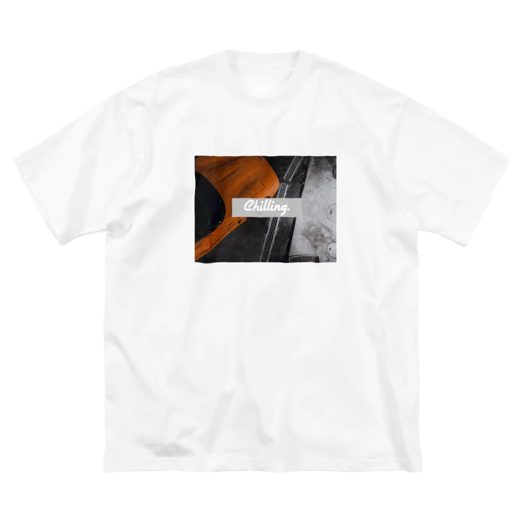 8&coのChilling. corvette c5. ビッグシルエットTシャツ