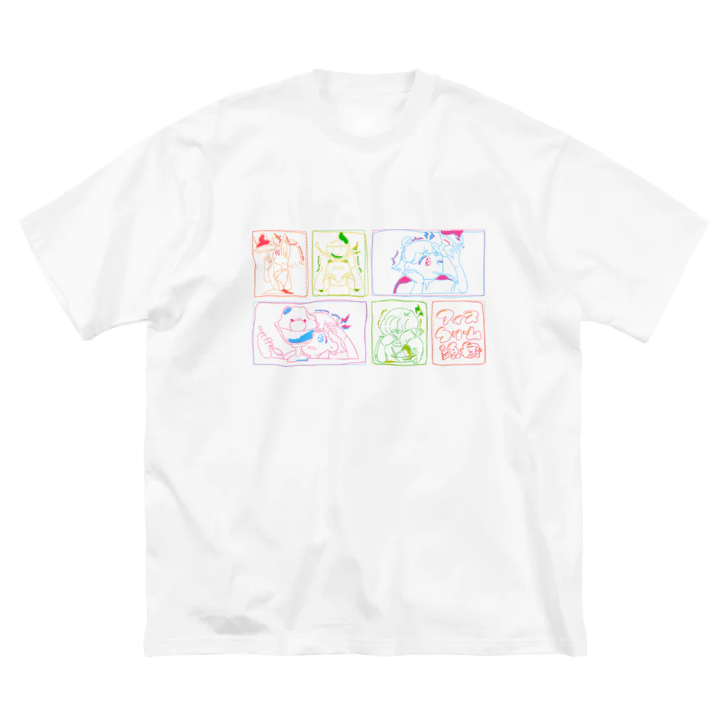 デザイン事務所ぱんやちゃの頭がズキッ!これって恋? Big T-Shirt