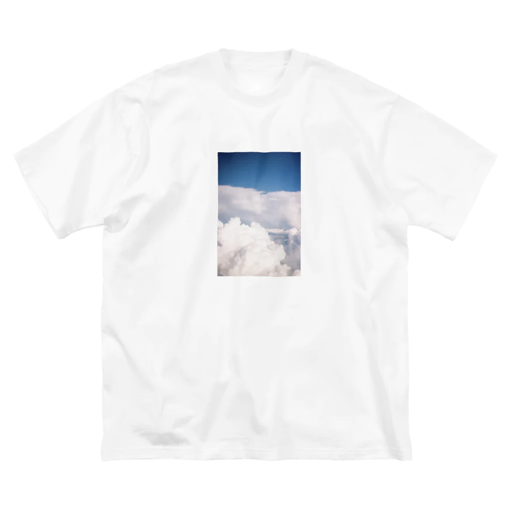  heymangoのlook up to the sky ビッグシルエットTシャツ