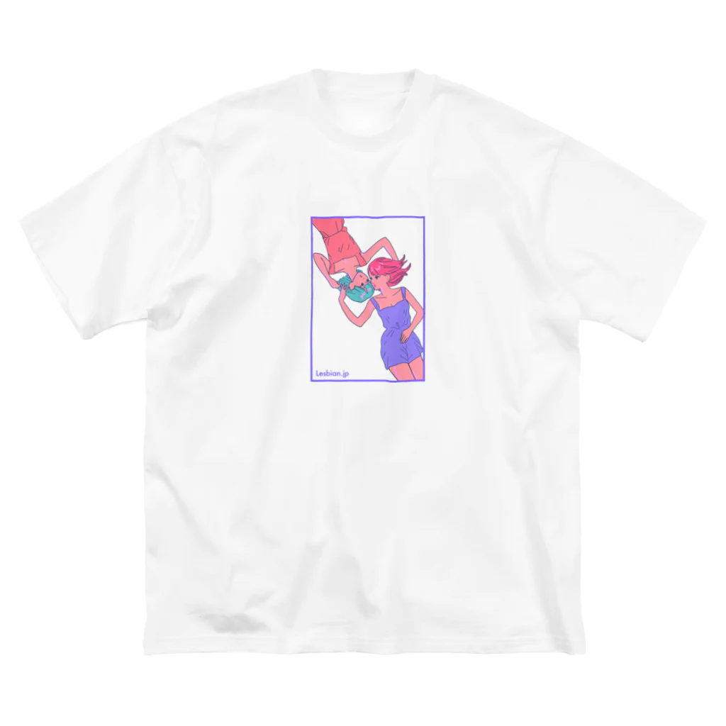 レズっ娘クラブのsunset ビッグシルエットTシャツ