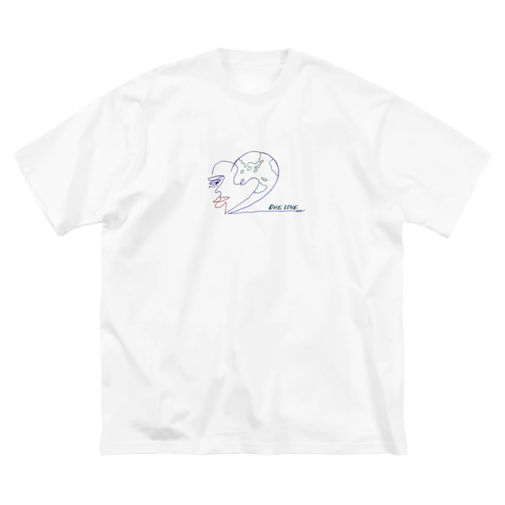 smilemiのONE LOVE ビッグシルエットTシャツ