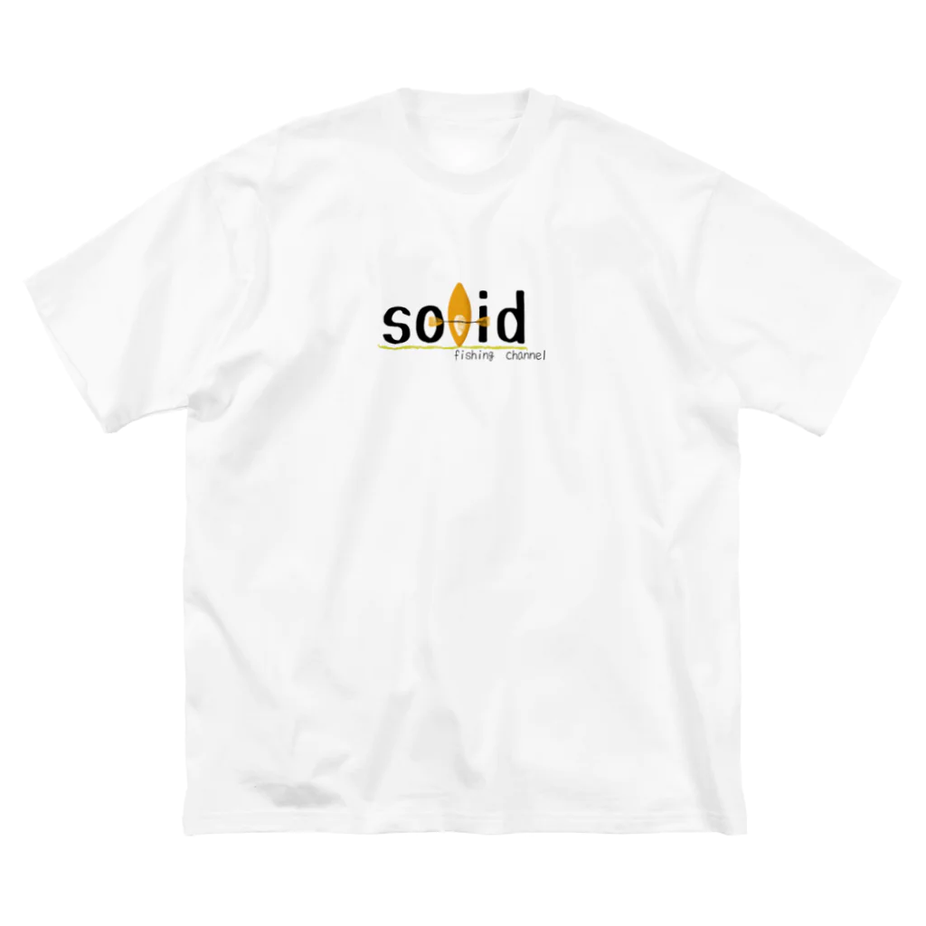 solid のsolid fishingchannel　角ロゴ Big T-Shirt