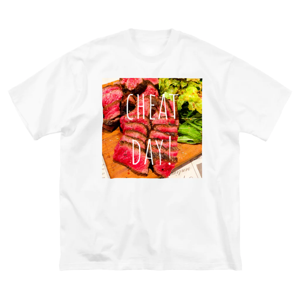 eVerY dAY,CHeAT dAY!のチートデイ　ステーキ Big T-Shirt