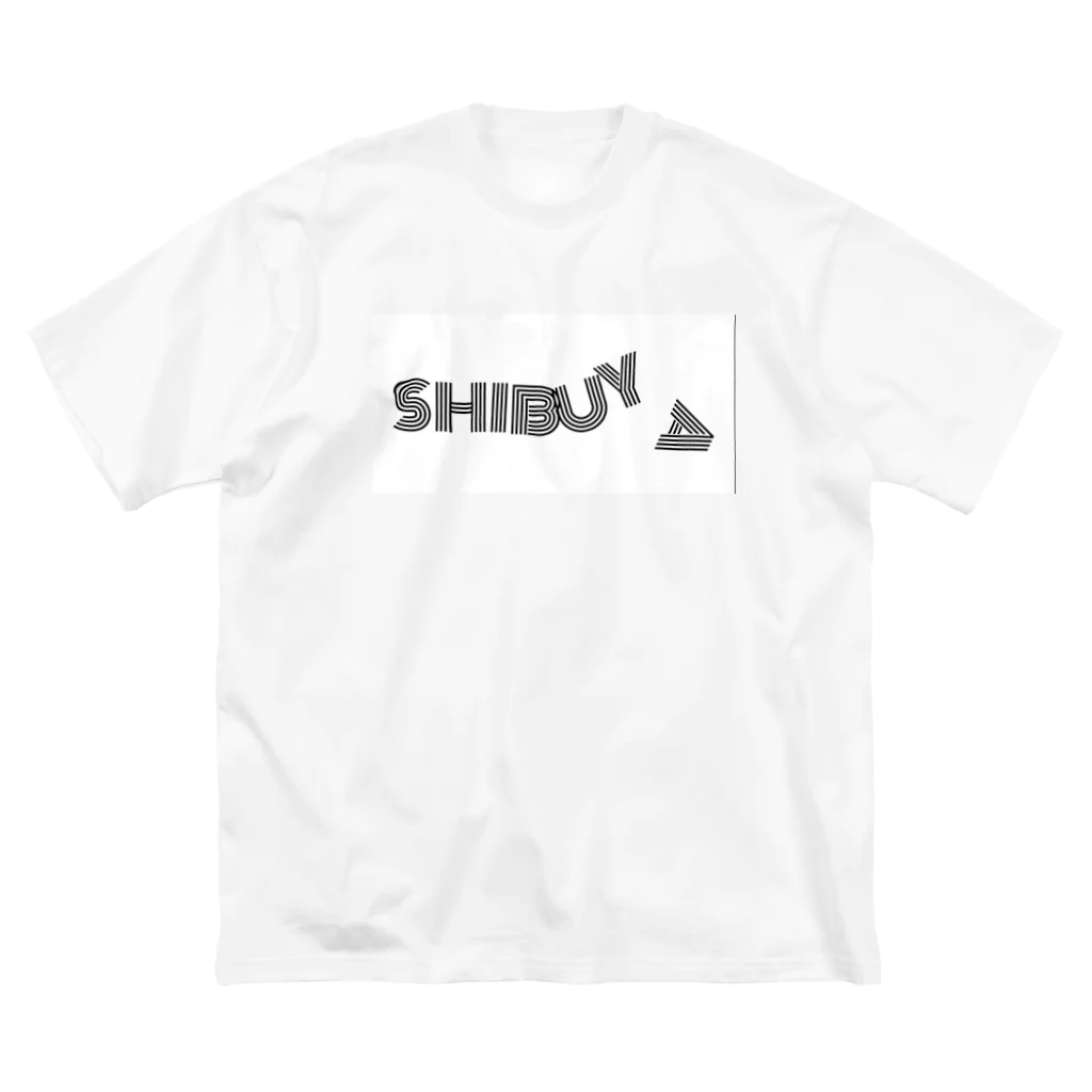 New TissueのSHIBUYA ビッグシルエットTシャツ
