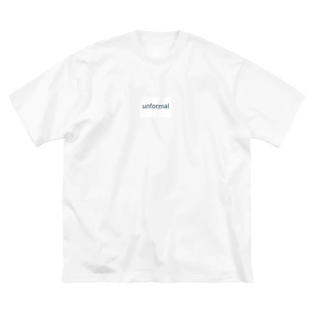 fashion label unformalの"unformal" goods ビッグシルエットTシャツ