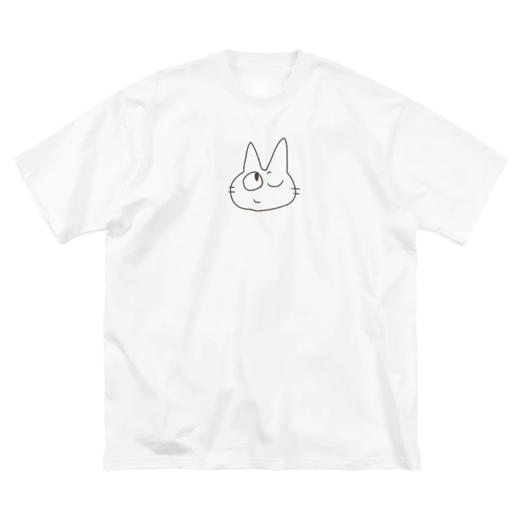 せきね まりのの人間をみまもるねこ(頑張ってるよ Big T-Shirt