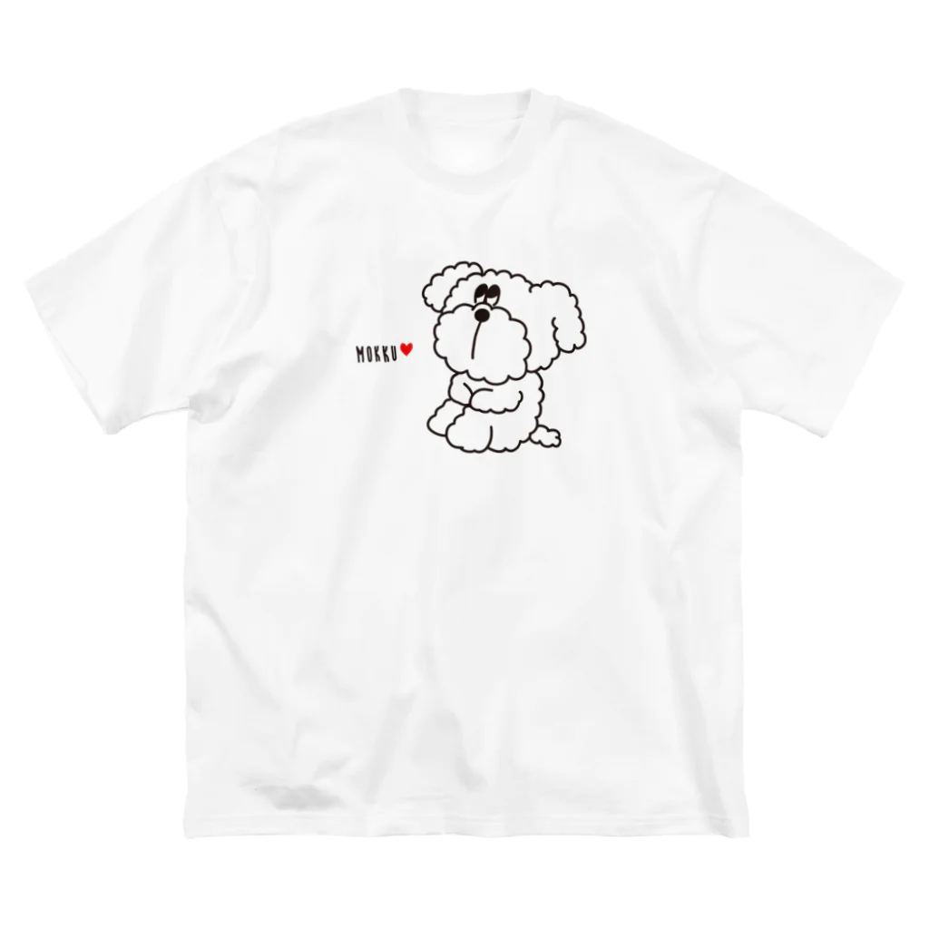 もこのmok ビッグシルエットTシャツ