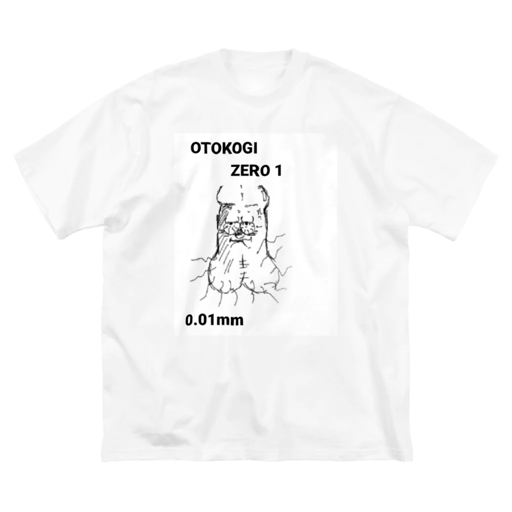 BIG DICK DEELのOTOKOGIくんビッグTシャツ ビッグシルエットTシャツ