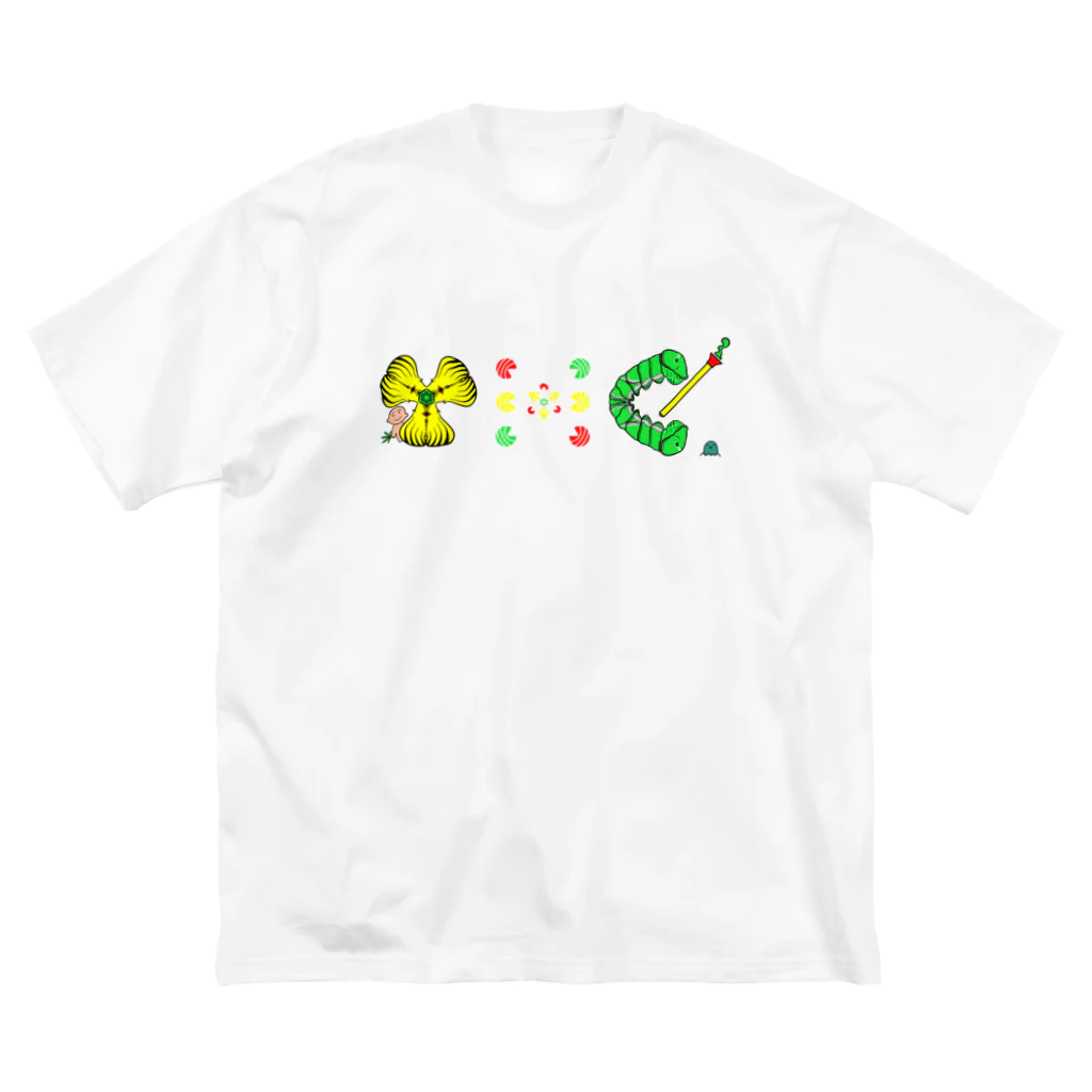 BUDDHA_BEACHのTHC ビッグシルエットTシャツ