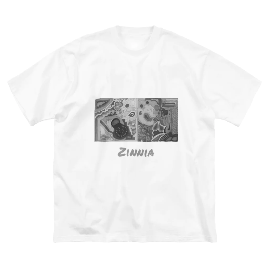 tjmtppのZinnia Big T-Shirt