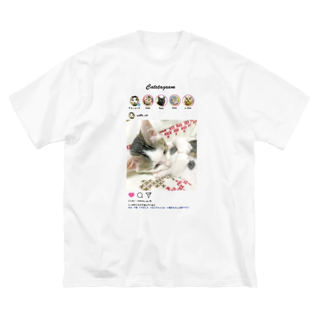 アトリエかののCatstagram　猫写真UPしたよ！ Big T-Shirt