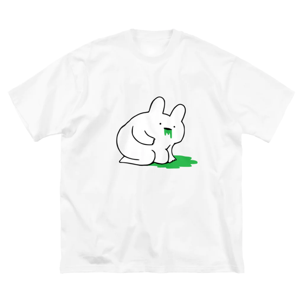 うつろのなんか吐いちゃったちゃん ビッグシルエットTシャツ