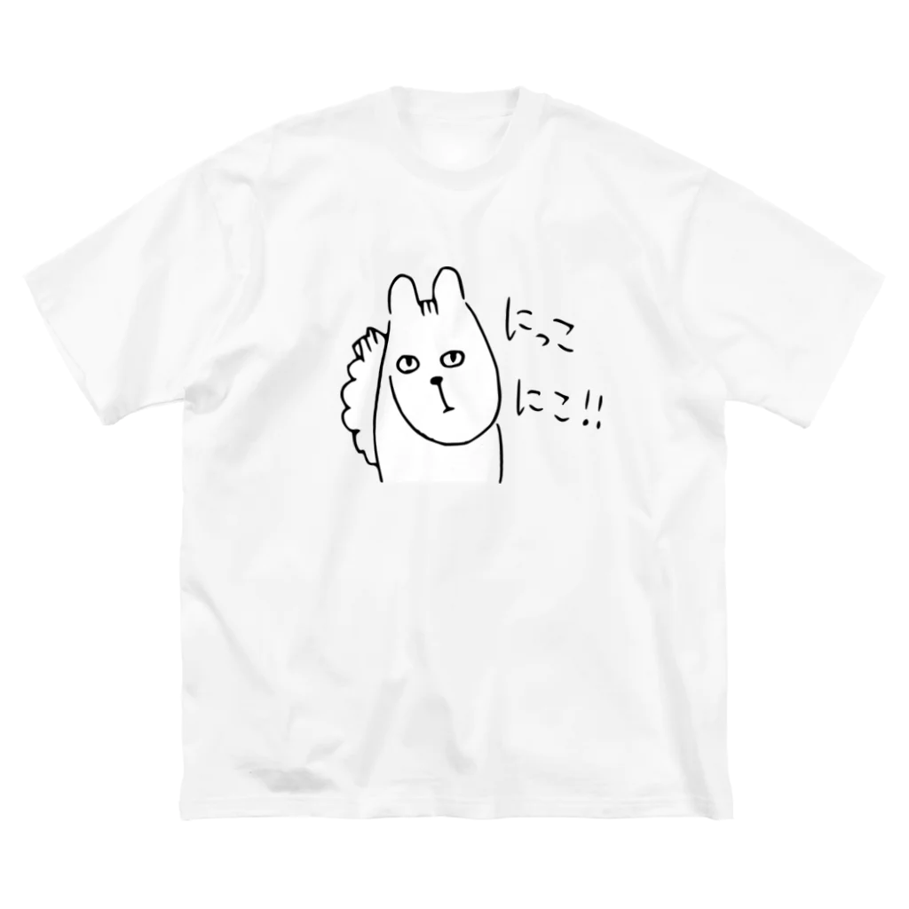 うつろのにっこにこちゃん ビッグシルエットTシャツ