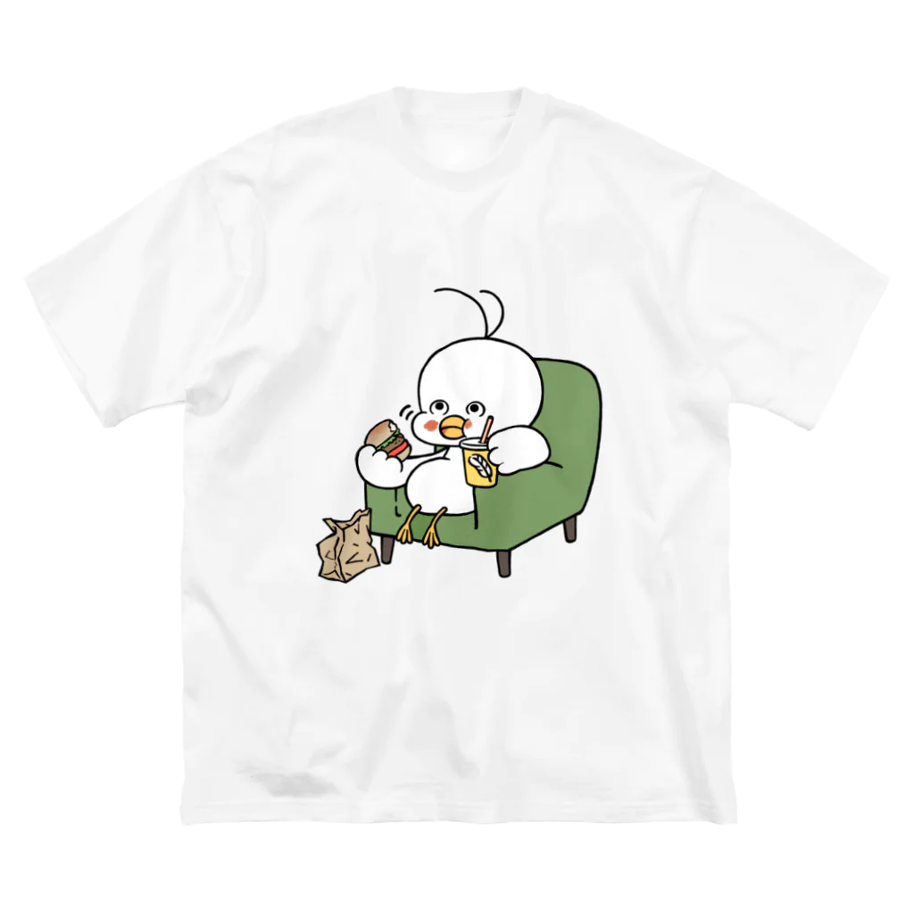 あわいのふ鳥 ビッグシルエットTシャツ