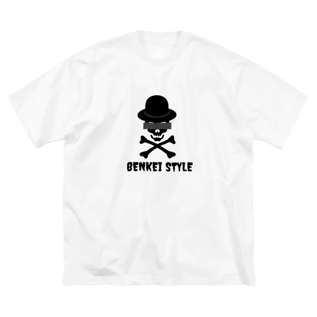 BENKEI  STYLEのSKULL B.K Big T-Shirt