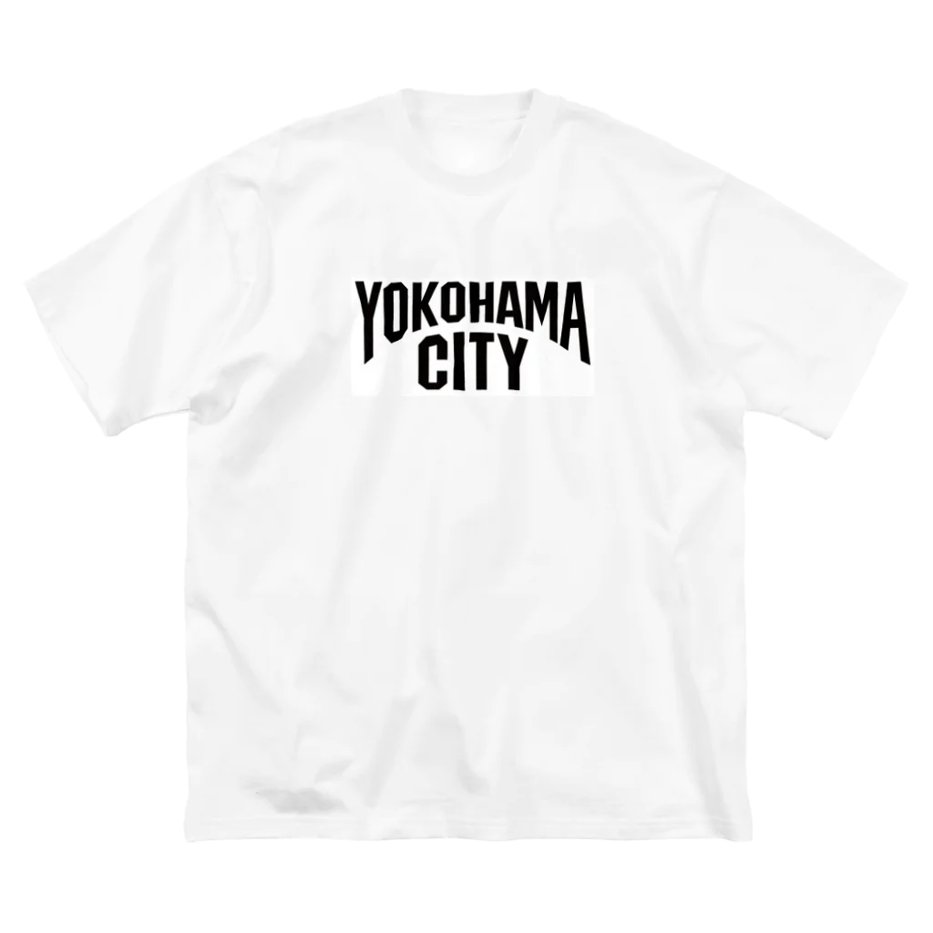 jimotyの横浜 YOKOHAMA ヨコハマシティ ビッグシルエットTシャツ