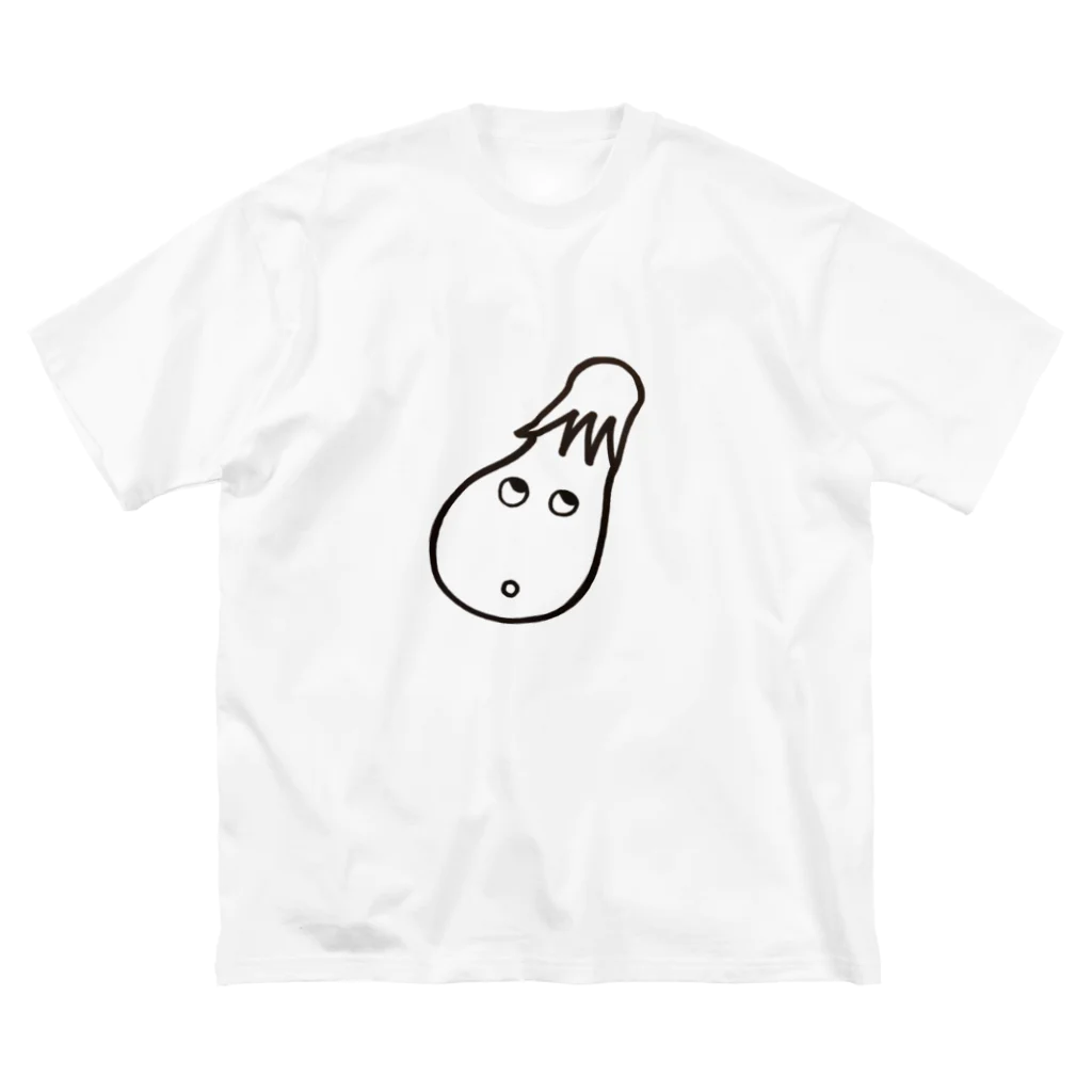 ぽすとのなすびくん ビッグシルエットTシャツ