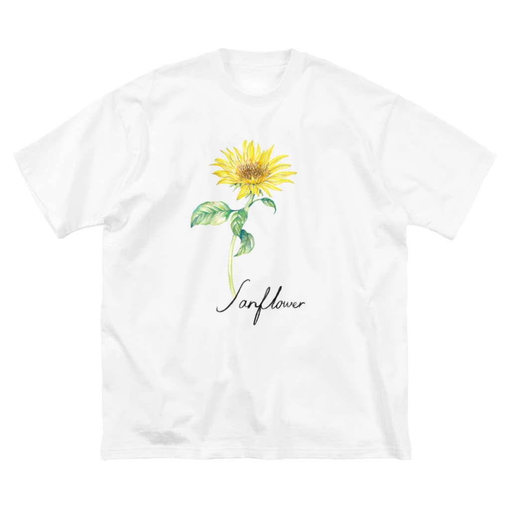 ひまわり Mayapatternのビッグシルエットtシャツ通販 Suzuri スズリ