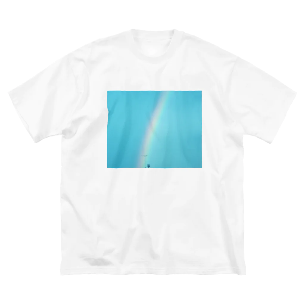 タマムシイロの虹 Big T-Shirt