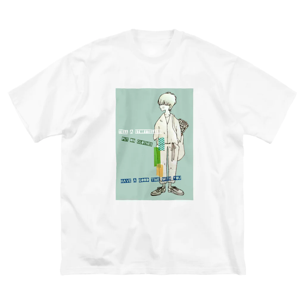 ___and_yukincoの話をしよう💙 ビッグシルエットTシャツ