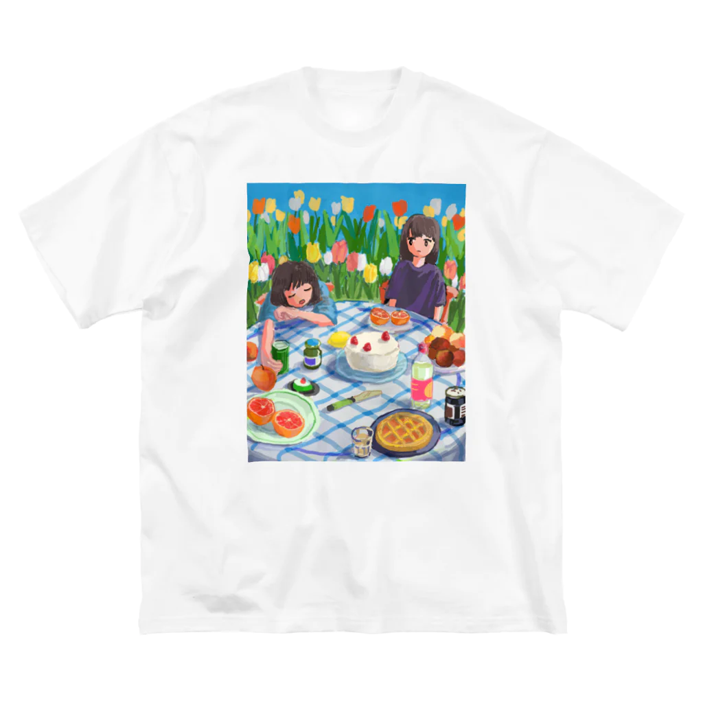 sawaのピクニック2 ビッグシルエットTシャツ